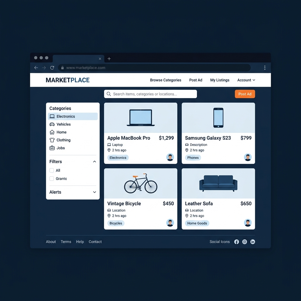 BuySell – My ASP .Net MVC Project for Classifieds Website
