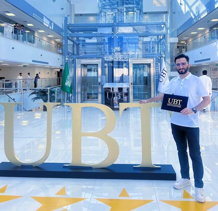 Awarded a Certificate of Appreciation by the President of UBT